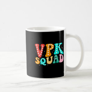 Taza De Café Equipo VPK Divertido De vuelta a la escuela Profes