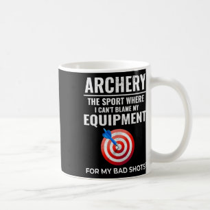 Taza De Café Equipos de tiro con arco apuntan a los Toros de Fl