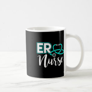Taza De Café Er Enfermera Sala de Emergencias Escuela de Enferm