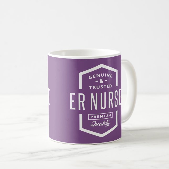 Taza De Café ER Enfermero (Anverso derecho)