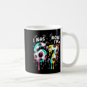 Taza De Café Era 6 7 divertido 67 cumpleaños amante del fútbol 