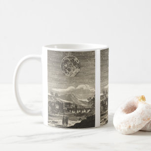 Taza De Café Era de la Renaissance Antigua Luna por Allain Mall