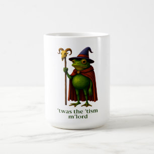 Taza De Café Era El 'Tismo M'Lord Rana Meme Conciencia Del Auti