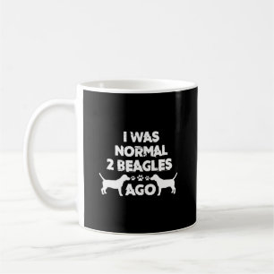Taza De Café Era Normal A Los Beagles Hace Beagle Mom Beagle Da
