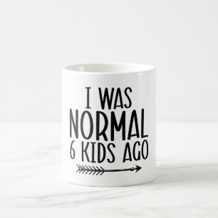 Taza De Café Era Normal Hace 6 Niños, Una Madre Graciosa
