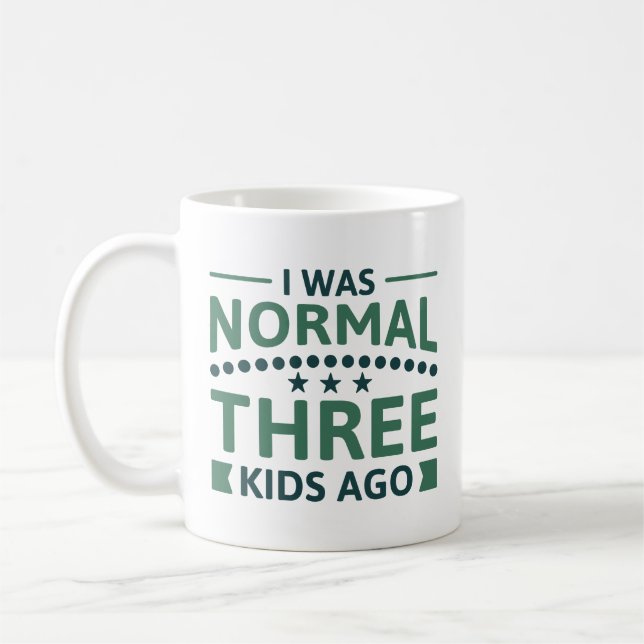 Taza De Café Era Normal Hace Tres Niños (Izquierda)