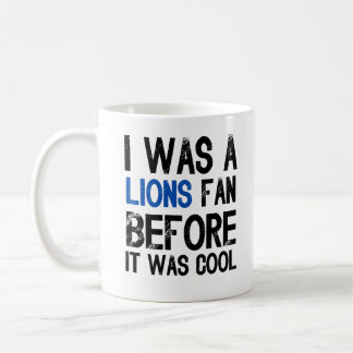 Taza De Café Era un fanático de los leones antes de que fuera G