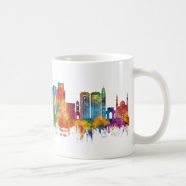 Taza De Café Erbil Iraq Skyline (Derecha)