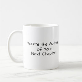 Taza De Café Eres el autor de tu próximo capítulo... Frase