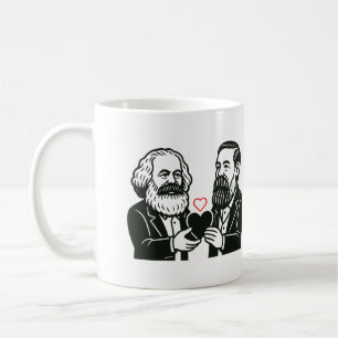 Taza De Café Eres el Marx a mi tarjeta de San Valentín de los E