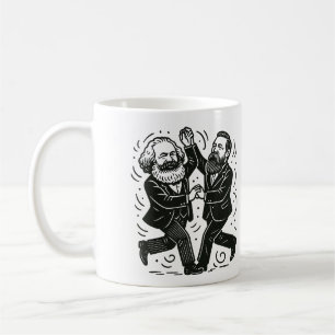 Taza De Café Eres el Marx a mi tarjeta de San Valentín de los E
