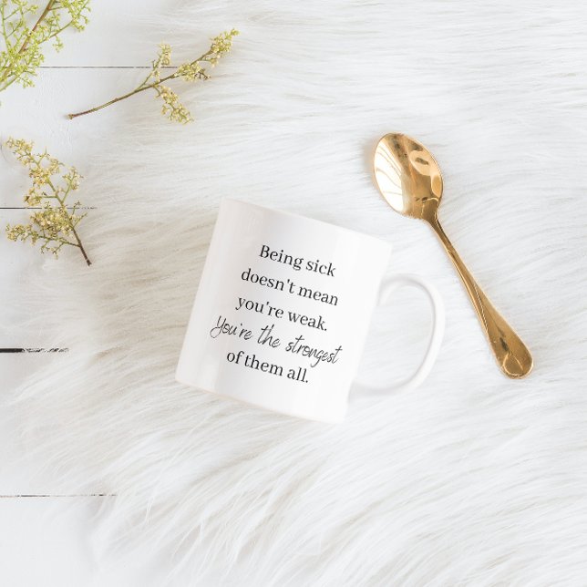 Taza De Café Eres el más fuerte de todos ellos Mug (Subido por el creador)