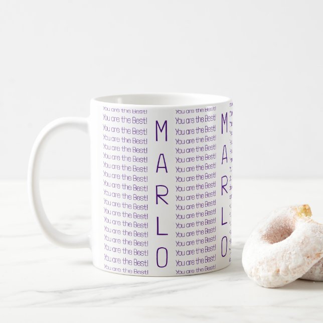 Taza De Café Eres el mejor cerdo (Con donut)