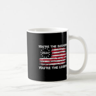 Taza De Café Eres el Sucker que dices que eres el menos gracios