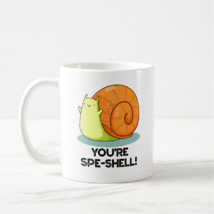 Taza De Café Eres Esp-Especialmente Divertido Caracol Chiste