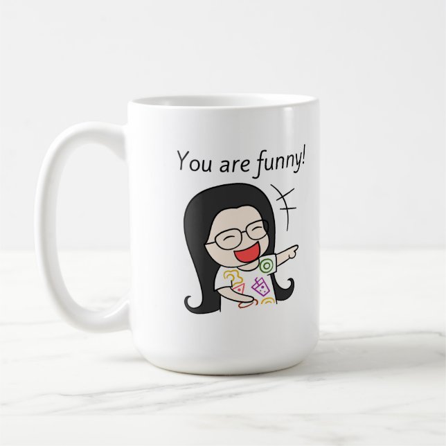 Taza De Café eres gracioso (Izquierda)