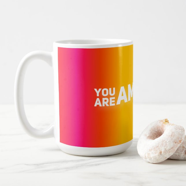 Taza De Café ¡Eres Increíble! (Con donut)