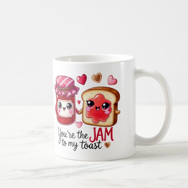 Taza De Café "Eres la mermelada de mi tostada - Mug (Derecha)