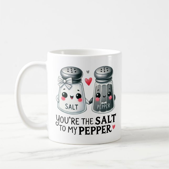 Taza De Café Eres la sal de mi morrón - (Izquierda)