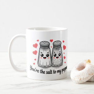 Taza De Café Eres la Sal para mi pimienta