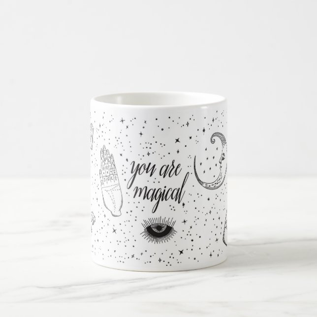 Taza De Café Eres mágico cerámico (Centro)