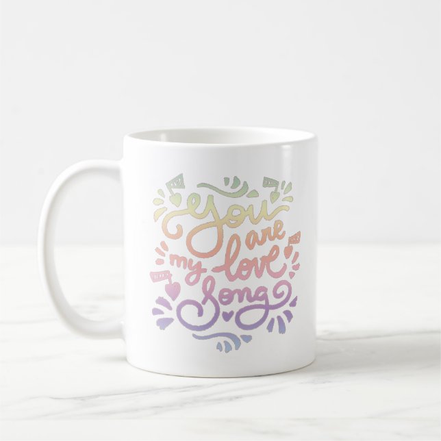 Taza De Café eres mi canción de amor (Izquierda)
