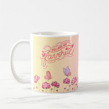 "Eres mi favorito" mug