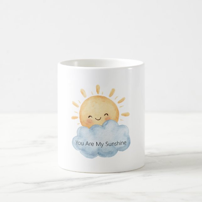 Taza De Café Eres Mi Feliz Sol Nube Soleado (Centro)