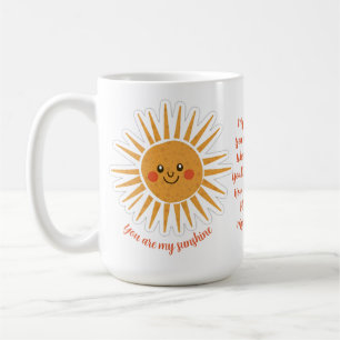 Taza De Café Eres mi letra de sol Mug