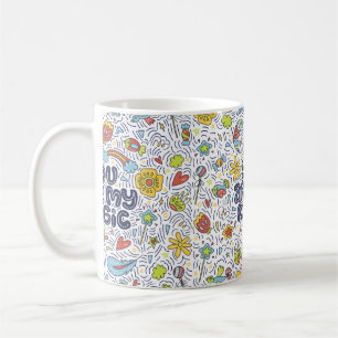 Taza De Café Eres mi magia. Leer citas sobre magia con
