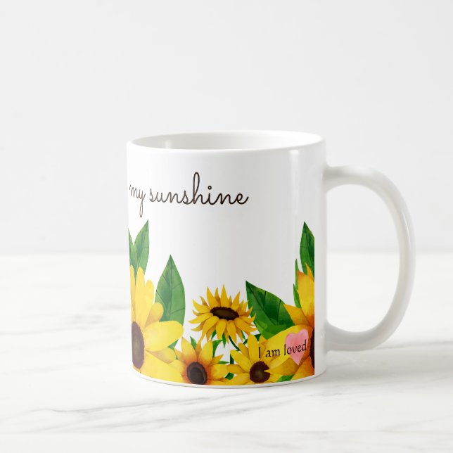 Taza De Café Eres Mi Mug Sunshine (Derecha)