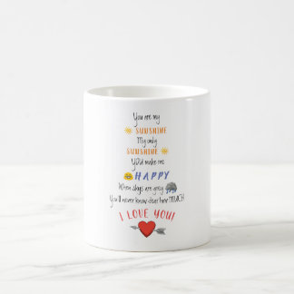 Taza De Café Eres Mi Mug Sunshine