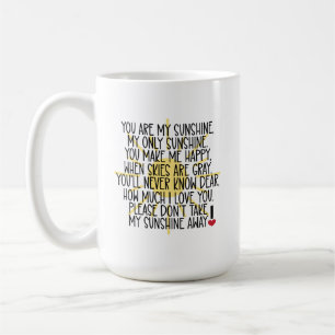 Taza De Café Eres Mi Mugre Sunshine