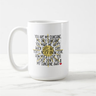 Taza De Café Eres Mi Mugre Sunshine