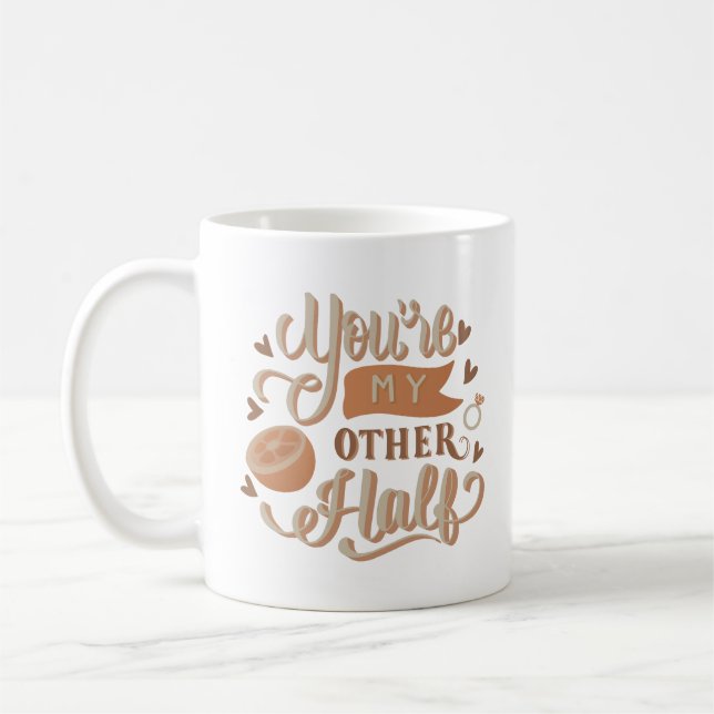 Taza De Café eres mi otra mitad (Izquierda)