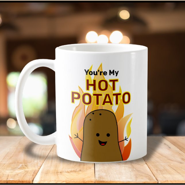 Taza De Café Eres mi papa caliente (Cute Hot Potato Mug)