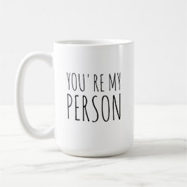 Taza De Café Eres mi Persona
