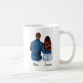 Taza De Café Eres mi persona | Pareja de tontos | Película de b