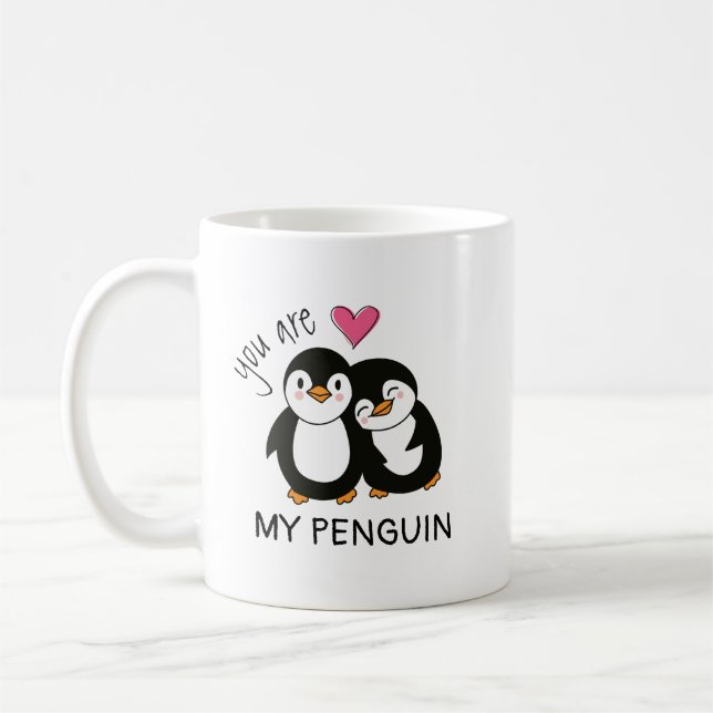 Taza De Café Eres Mi Pingüino (Izquierda)