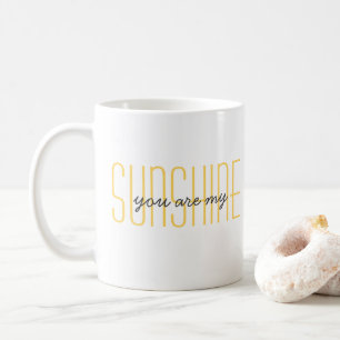 Taza De Café Eres Mi Sol Cita Linda De Buenos Días Amarillo