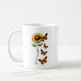 Taza De Café Eres mi Sunshine Sunflower Personalizado