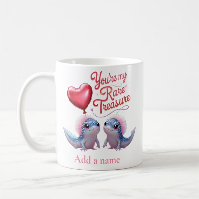 Taza De Café eres mi tesoro poco común para valentine (Izquierda)