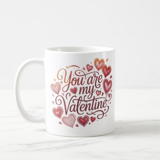 Taza De Café Eres mi valentín (Izquierda)