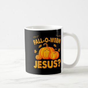 Taza De Café ¿Eres Otoño Jesús Cristiano Calabaza Hallow
