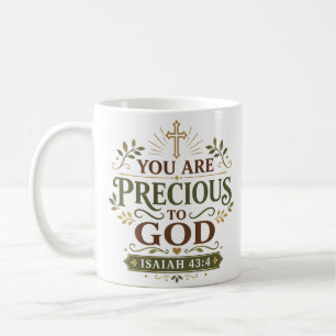 Taza De Café Eres Precioso Para Dios Cita Espiritual Diaria