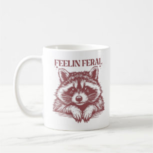 Taza De Café Eres raro, te mantendré, Raccoon Funny y Opss