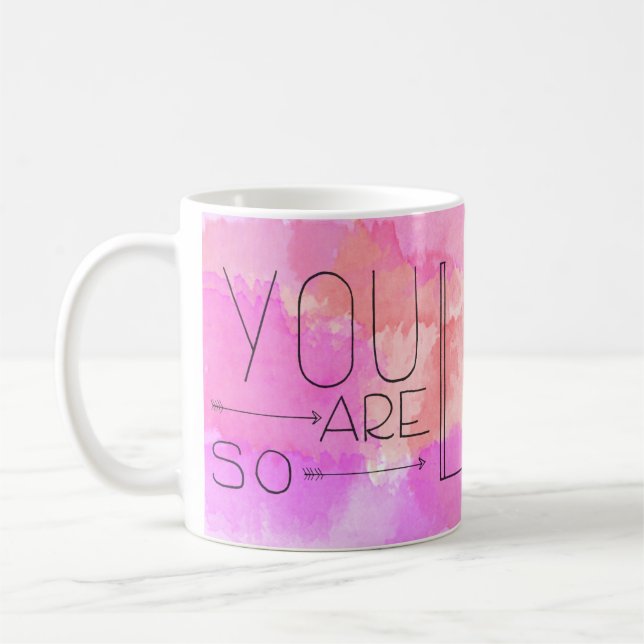 Taza De Café Eres Tan Amada Mug (Izquierda)