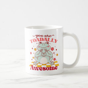 Taza De Café "Eres Toadísima"   Pun de rana cuta