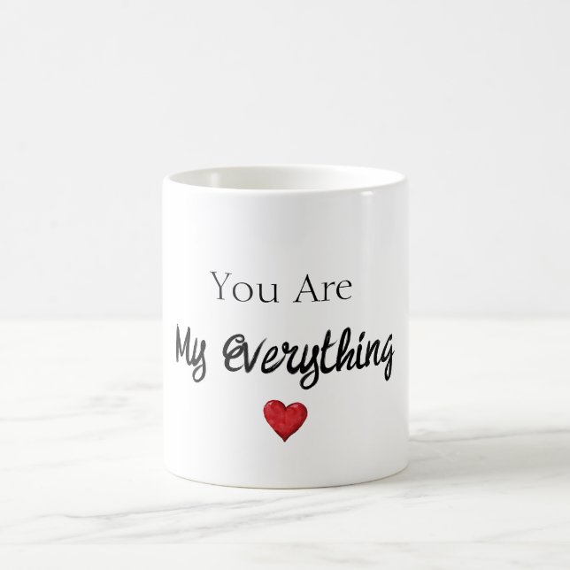 Taza De Café Eres Todo Mi Corazón (Centro)