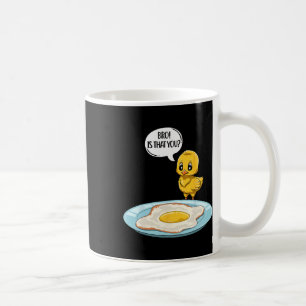 Taza De Café ¿Eres tú, pollo, hermano? Pollo divertido, huevo, 